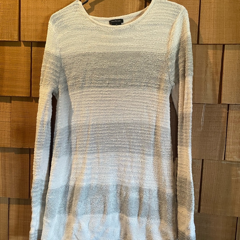 Calvin Klein Jeans Cream Knit Sweater